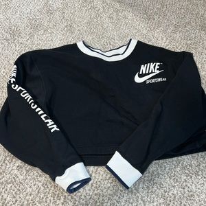 Nike cropped sweater